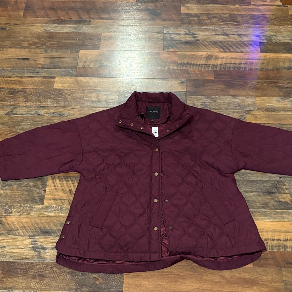 Talbots‎ Quilted Capelet NWT